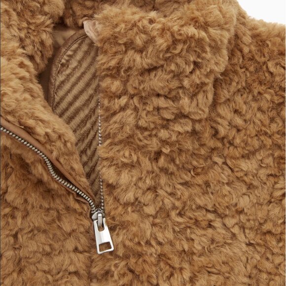 COS Teddy Zip-Up Vest Sz 14 - Picture 2 of 6